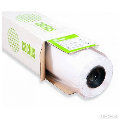 Фотобумага Cactus CS-PM180-61030 610мм-30м/180г/м2 матовое для повседневной печати втулка:50.8мм (2)