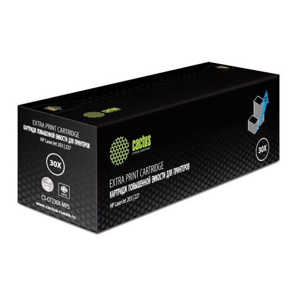 Картридж для принтера и МФУ Cactus CS-CF230X-MPS черный, []