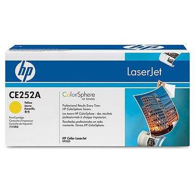 Картридж для принтера и МФУ HP CE252A желтый 504A