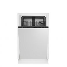 Встраиваемая посудомоечная машина BEKO BDIS16020 узкая, белый